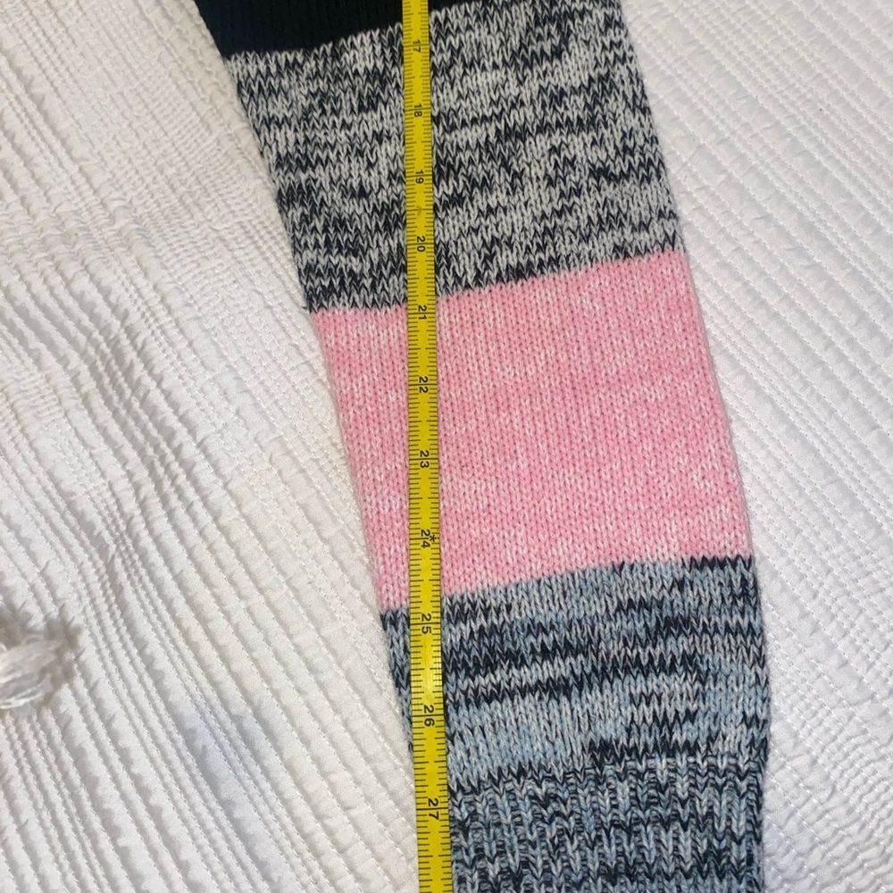 H&M Women’s Striped Knit Sweater - Size S, Multicolor, Long Sleeve, Crew Neck - Picture 4 of 4